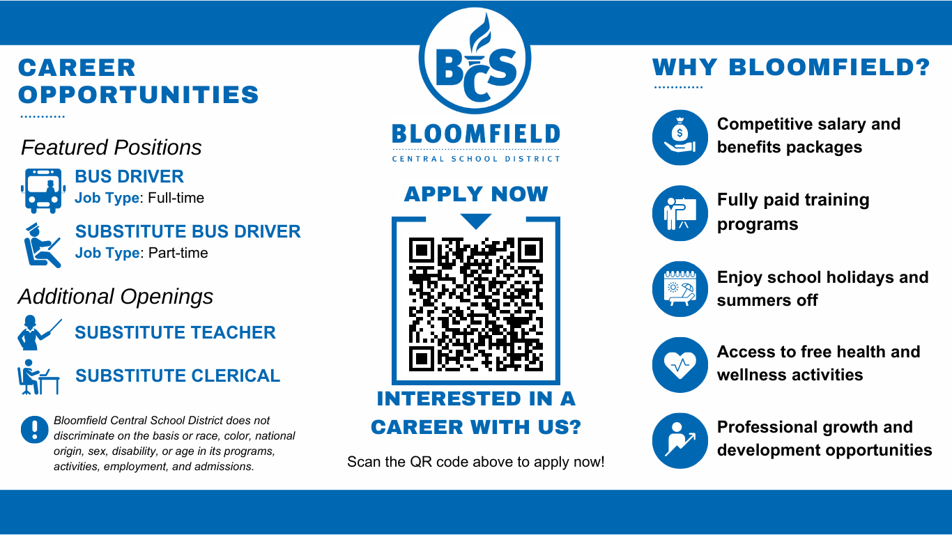 Now Hiring! School Bus Driver Positions Available